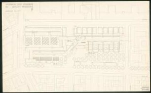 Wohnen und Gewerbe, Berlin-Wedding: Lageplan 1:500