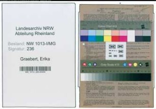 Entnazifizierung Erika Graebert , geb. 26.09.1922 ()
