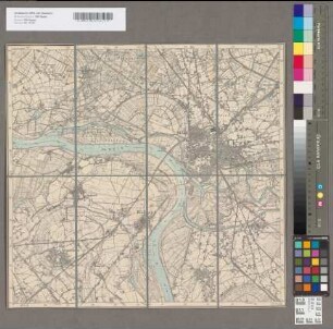 [Topographische Karte 1 : 25.000 (Meßtischblätter): Nördliche Rheinprovinz und südliches Westfalen]. 2427, [4305] Wesel 51°36’-6°30’