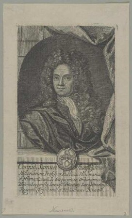 Bildnis des Conradus Samuel Schurzfleischius