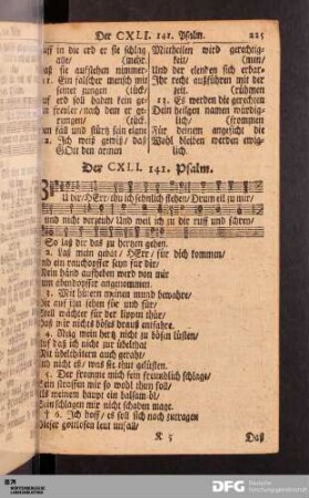 [141. bis 150. Psalm]