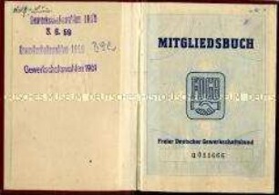 Mitgliedsbuch des FDGB