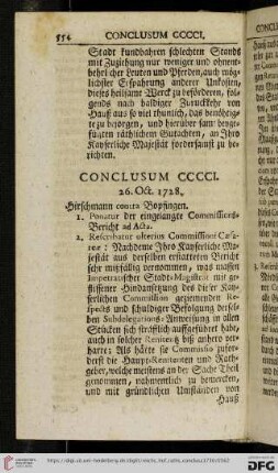 [Abschnitt 5 (Conclusum CCCCI – Conclusum D)]