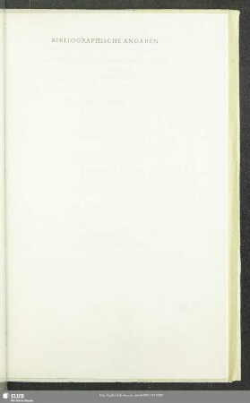 Bibliographische Angaben