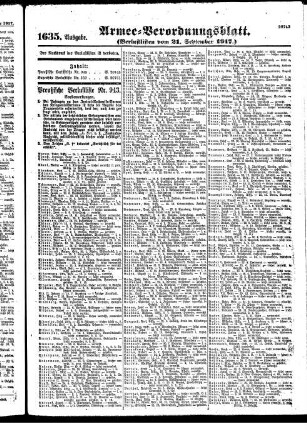 1635. Ausgabe. Freitag, 21. September 1917