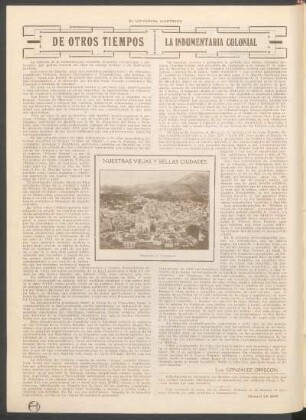 De otros tiempos : La indumentaria colonial