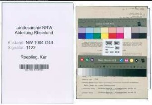 Entnazifizierung Karl Roepling , geb. 01.07.1894 (Kaufmann)