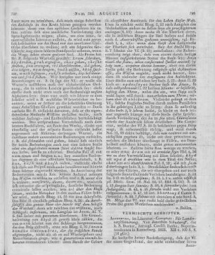 Schuderoff, J. G. J.: Für Landesverschönerung. Altenburg: Literatur-Comptoir 1825