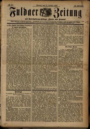 Ausgabe vom Montag, den 11. Oktober 1897.
