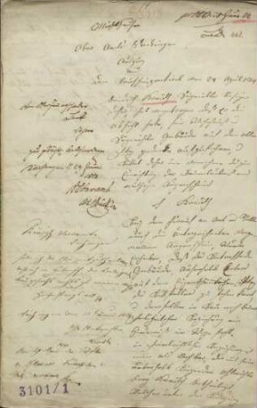 Krauth, Friedrich, Sägemüller aus Mühlhausen an der Enz: Erbauung eines Wohngebäudes und einer Sägemühle