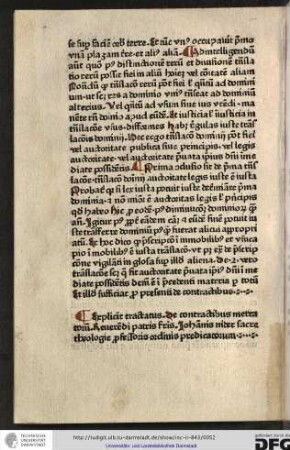Explicit tractatus de contractibus mercatorum reverendi patris fratris Johannis Nider, sacre theologie professoris, ordinis Predicatorum.