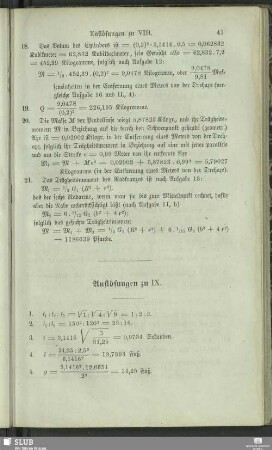 Auflösungen zu IX.