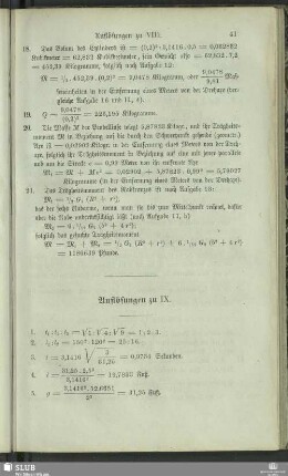 Auflösungen zu IX.