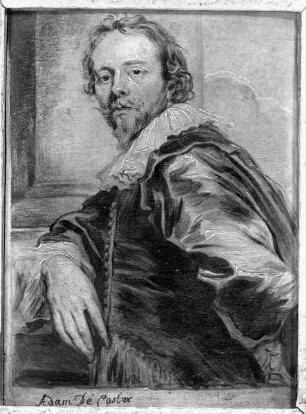 Porträt des Malers Adam de Coster