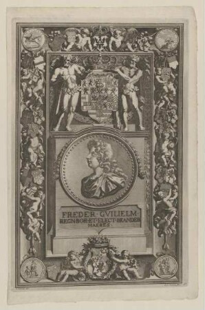 Bildnis des Freder. Gvilielm., Regn. Bor.
