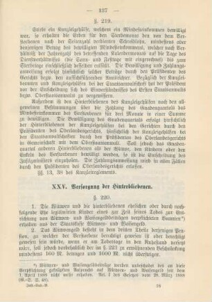XXV. Versorgung der Hinterbliebenen