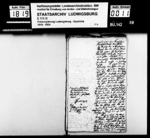 Arme, Oberamt Leonberg