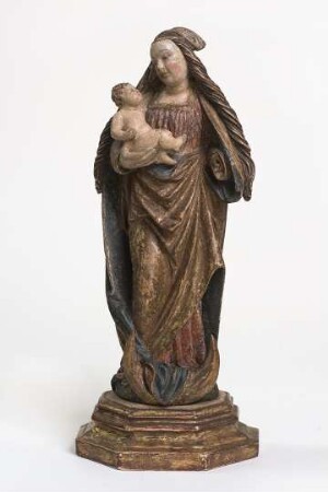 Skulptur: Muttergottes mit dem Jesuskind