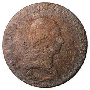Fundmünze, 6 Kreuzer, 1800