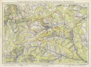 Höhenluftkurort und Wintersportplatz St. Georgen i. Sch. 850-1050 m