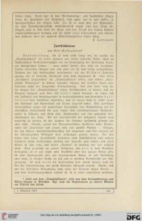 Zerrbildnisse