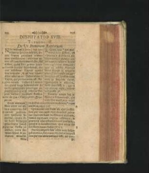 Disputatio XVIII. Titulus II. De Vi Bonorum Raptorum.