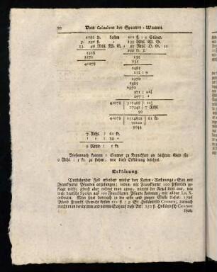 70-79, Erklaerung. Vorstehender Fall ...