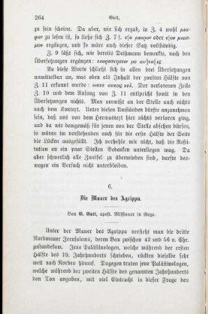 264-270 Die Mauer des Agrippa