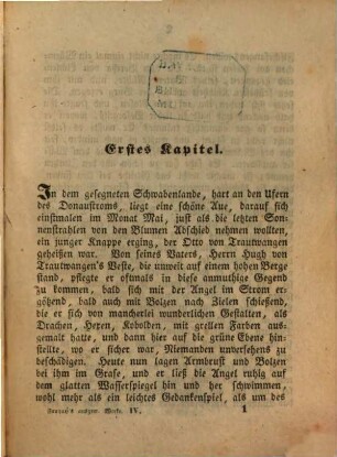 Ausgewählte Werke, 4. Der Zauberring ; 1