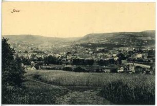 Jena. Blick auf Jena