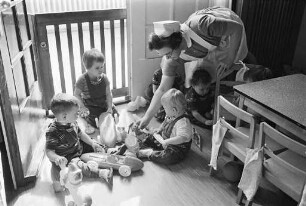 10jähriges Bestehen der städtischen Kinderkrippe Durlach im Jugendzentrum Weiherhof.