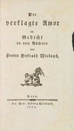 Der verklagte Amor