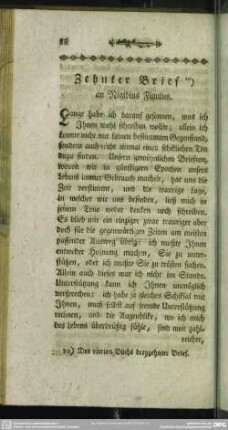 Zehnter Brief an Nigidius Figulus