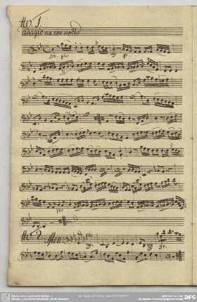 1. Pugnani, Gaetano, Sinfonien, Es-Dur <2. Menuett>