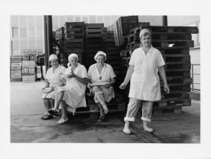 Küchenfrauen im Kraftwerk Jänschwalde