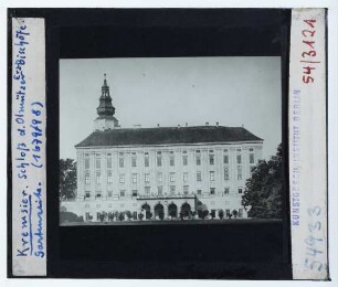 Kremsier, Erzbischöfliches Schloss : Gartenfassade