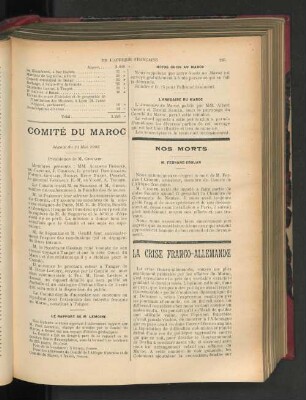Comité Du Maroc.