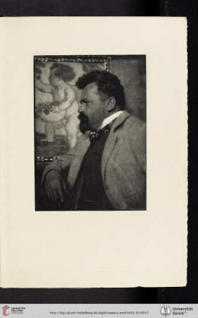 [Frank Eugene, III. Prof. Adolf Hengeler, photogravure from the original negative]