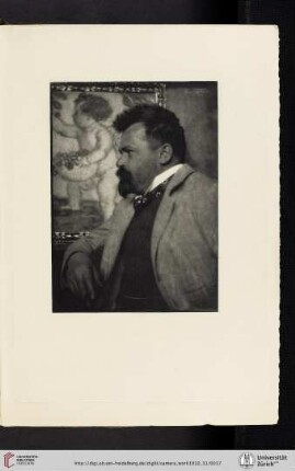[Frank Eugene, III. Prof. Adolf Hengeler, photogravure from the original negative]