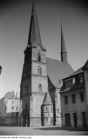Ansicht der Kirche St. Katharinen