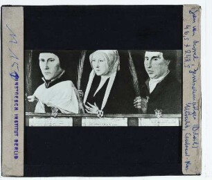 Scorel, Bildnisse von neuen Mitgliedern der Utrechter Jerusalembruderschaft (Utrecht CM 2377) : Ausschnitt