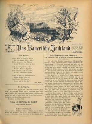 Das bayerische Hochland. 11. 1896