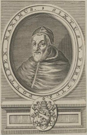 Bildnis von Papst Sixtus V.
