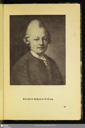 Gotthold Ephraim Lessing