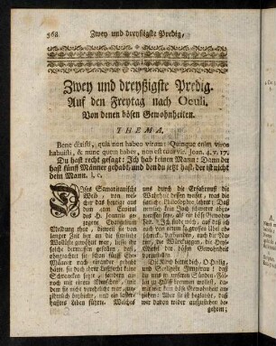 568-580, Zwey und dreyßigste Predig.