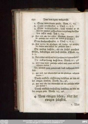 4. Vom ewigen leben, oder der ewigen seligkeit.