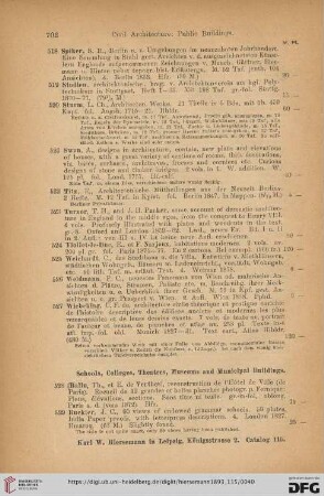 Schools, Colleges, Theatres, Museums and Municipal Buildings (Nr. 528 - 565)