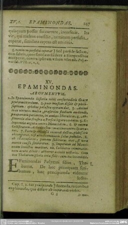 XV. Epaminondas