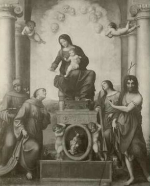 Die Madonna des heiligen Franziskus