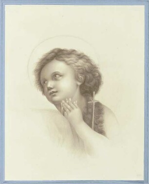 Betender Johannesknabe aus Raffaels Madonna della Seggiola